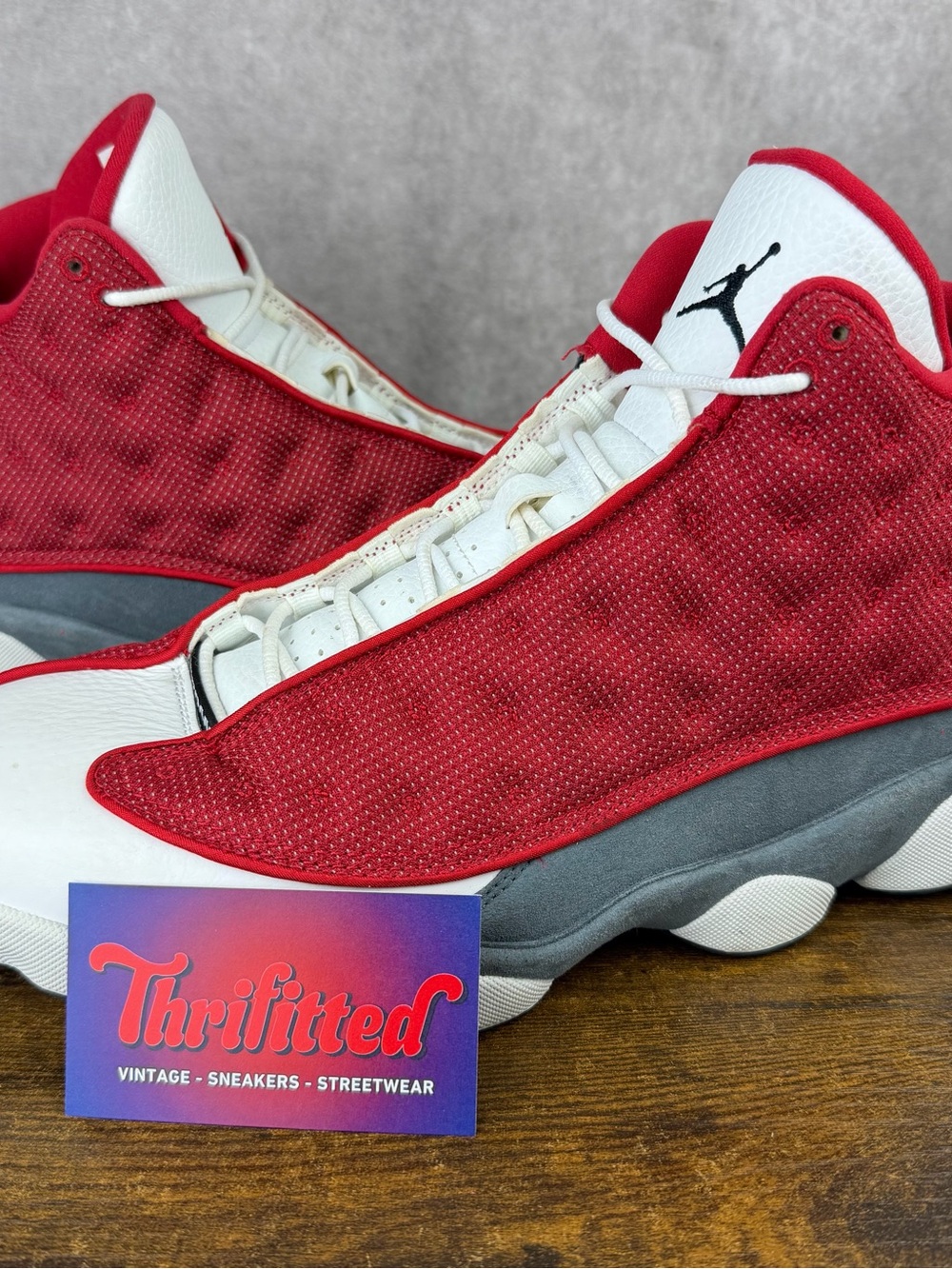 Air Jordan 13 Retro Gym Red Flint Grey Size 13 DJ5982-600 Men’s Sneakers OG Rare